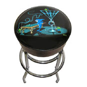 Michael Godard Pool Shark II Bar Stool 30